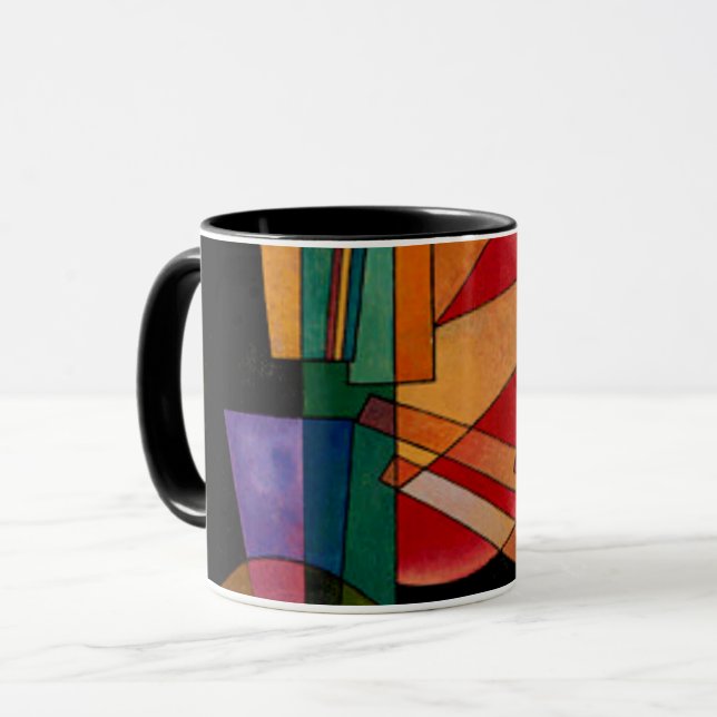 Kandinsky - Abstract Interpretation Mug (Front Left)