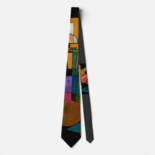 Kandinsky _ Abstract Interpretation Neck Tie