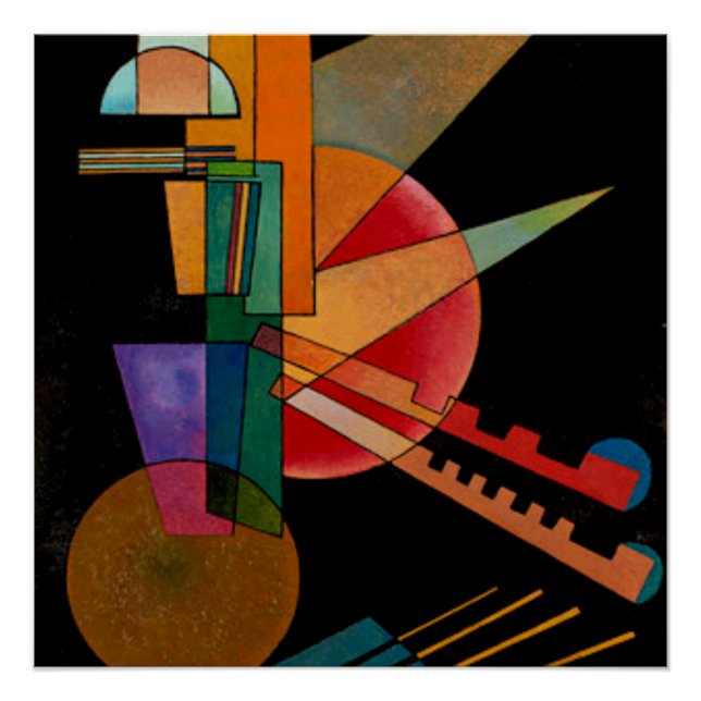 Kandinsky - Abstract Interpretation Poster (Front)
