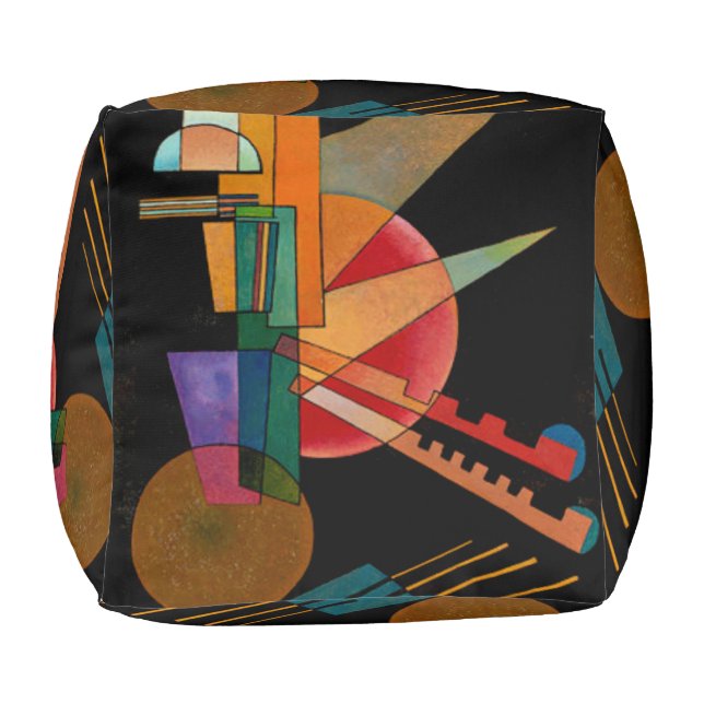 Kandinsky - Abstract Interpretation Pouf (Bottom)