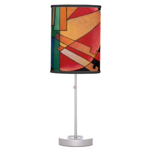 Kandinsky _ Abstract Interpretation Table Lamp