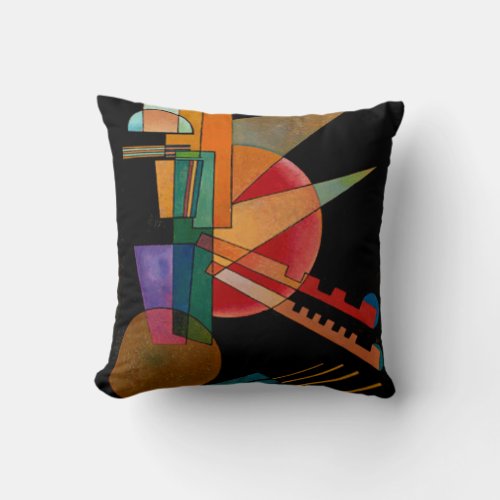 Kandinsky _ Abstract Interpretation Throw Pillow