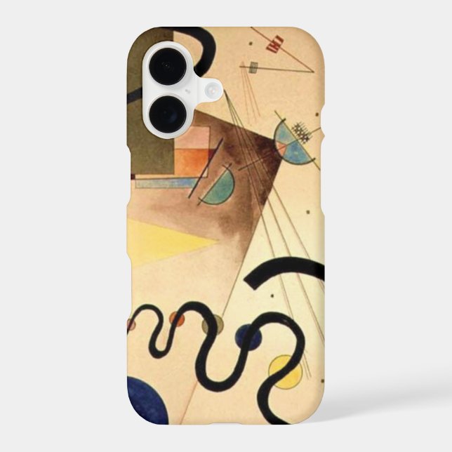 Kandinsky Abstract iPhone Case (Back)