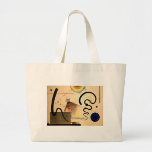 Kandinsky Abstract Large Tote Bag