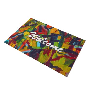 Kandinsky Abstract Modern Art Professional Welcome Doormat Kandinsky Abstract Modern Art Professional Welcome Doormat