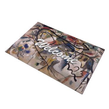 Kandinsky Abstract Modern Art Professional Welcome Doormat Kandinsky Abstract Modern Art Professional Welcome Doormat