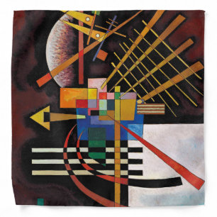 Kandinsky Abstract Painting Classical Artwork Bandana