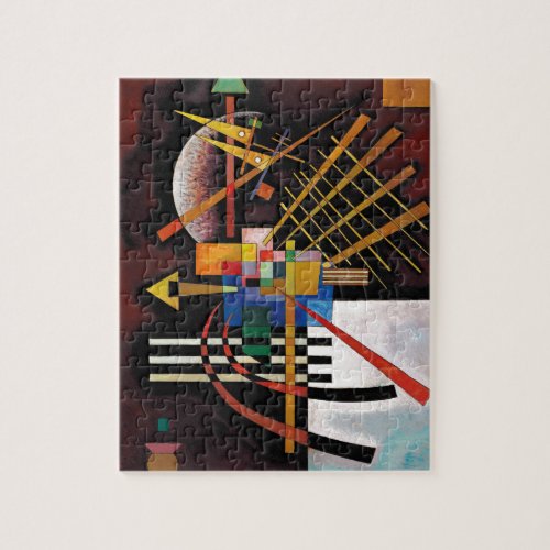 Kandinsky Abstract Painting Classical Artwork Jigsaw Puzzle