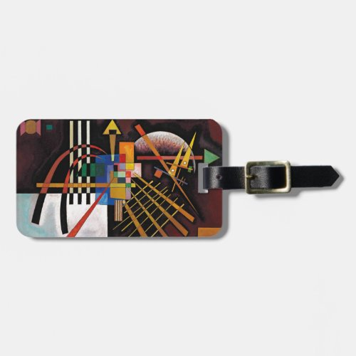 Kandinsky Abstract Painting Classical Artwork Luggage Tag