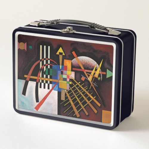 Kandinsky Abstract Painting Classical Artwork Metal Lunch Box