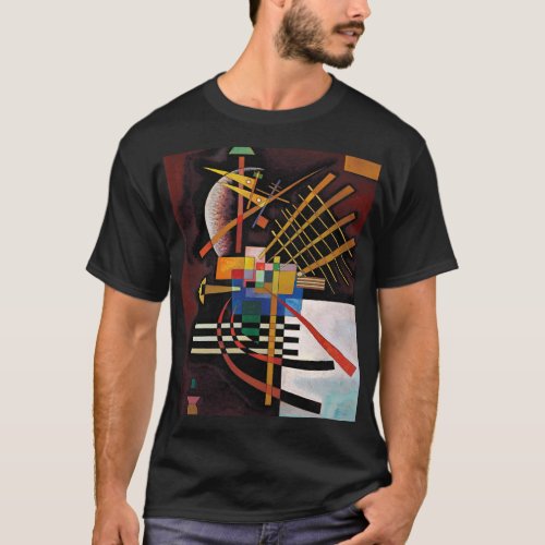 Kandinsky Abstract Painting Classical Artwork T_Shirt