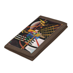 Kandinsky Abstract Painting Classical Artwork Trifold Wallet