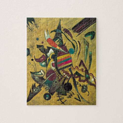 Kandinsky Abstract Painting Modern Art Jigsaw Puzzle