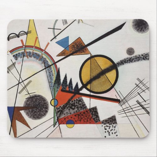 Kandinsky Abstract Painting Modern Art Master Mouse Pad