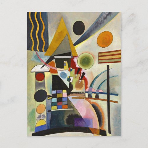 Kandinsky Abstract Painting Postcard