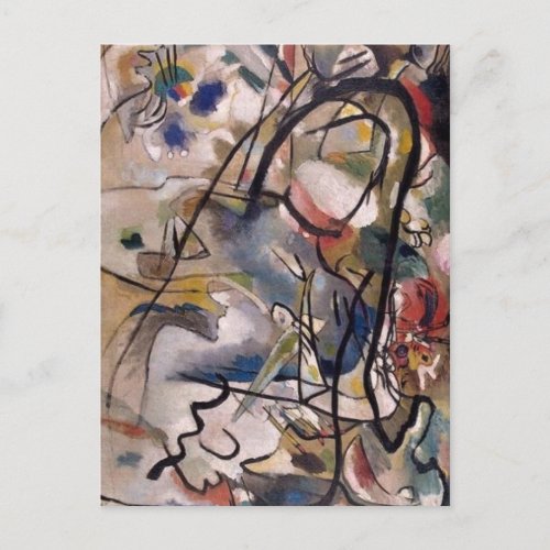 Kandinsky Abstract Painting Postcard