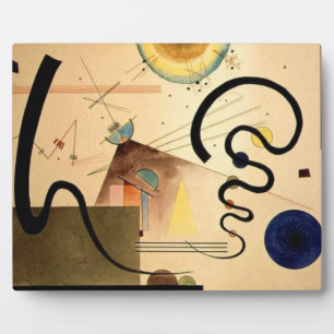 Kandinsky Abstract Plaque