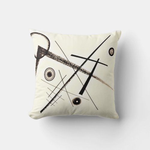 Kandinsky _ Abstraction Throw Pillow