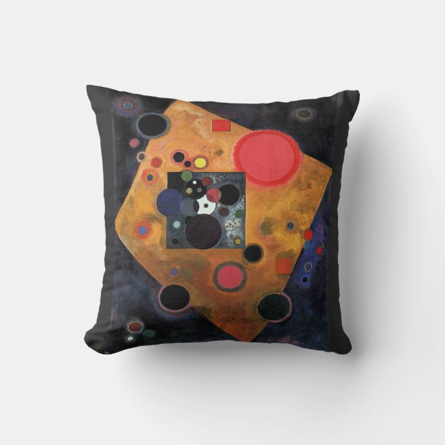 Kandinsky - Accent on Rose, Throw Pillow (Front)