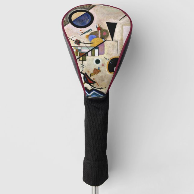 Kandinsky - Accords Opposes Golf Head Cover (Front)