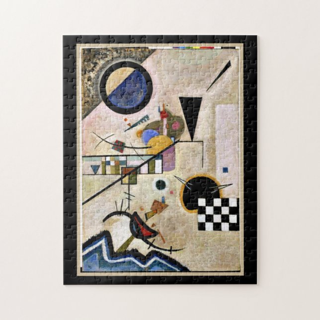 Kandinsky - Accords Opposes Jigsaw Puzzle (Vertical)