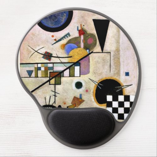 Kandinsky _ Accords Opposes popular painting Gel Mouse Pad