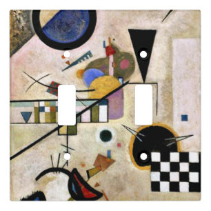 Kandinsky - Accords Opposes, popular painting, Lig Light Switch Cover