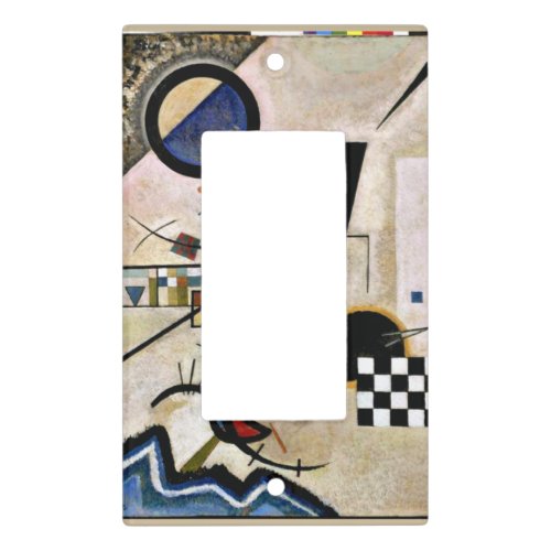 Kandinsky _ Accords Opposes popular painting Light Switch Cover