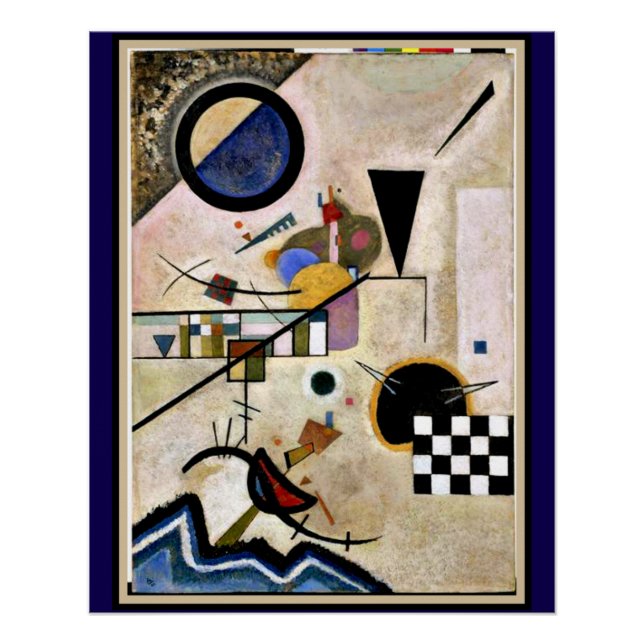 Kandinsky - Accords Opposes Poster (Front)
