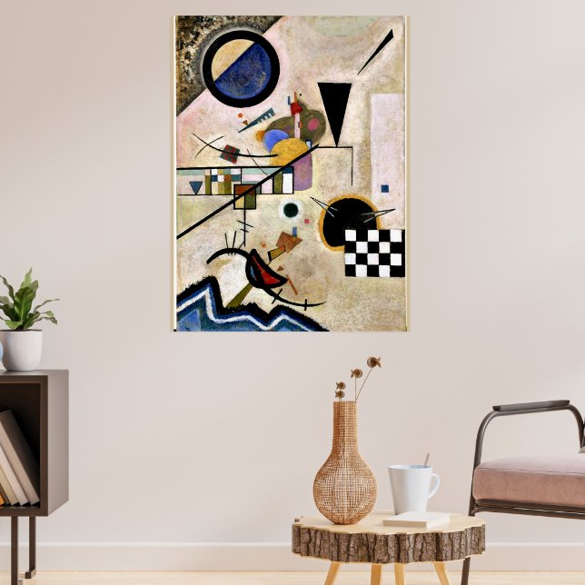 Kandinsky - Accords Opposes Poster (Living Room 3)