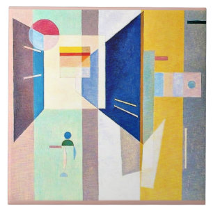 Kandinsky - After Right - To The Left, Ceramic Tile