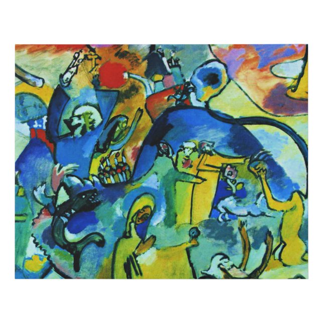 Kandinsky - All Saints Day II, Faux Canvas Print (Front)