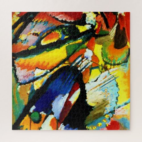 Kandinsky _ An Angel of the Last Judgment Jigsaw Puzzle