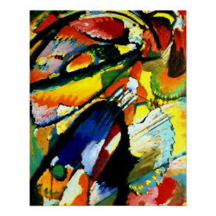 Kandinsky - An Angel of the Last Judgment,  Poster