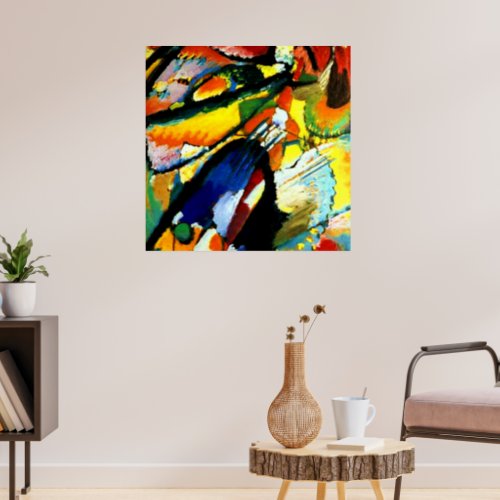 Kandinsky _ An Angel of the Last Judgment  Poster