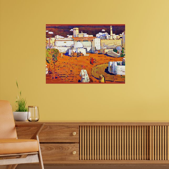 Kandinsky - Arab Town Poster (Living Room 2)