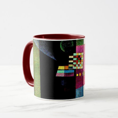 Kandinsky _ Asserting colorful artwork Mug