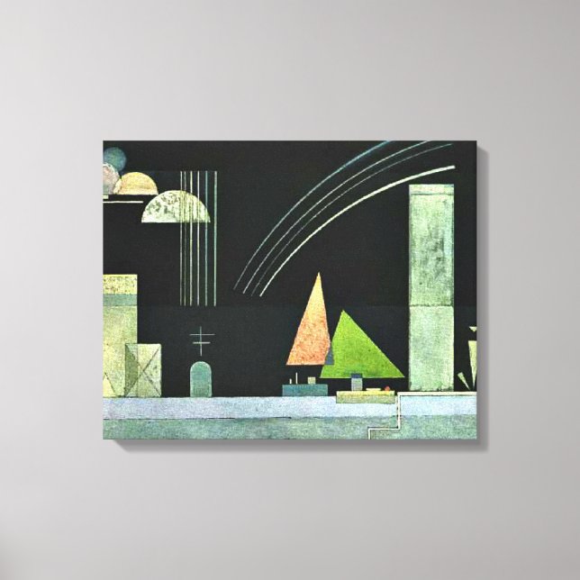 Kandinsky - At Rest Canvas Print (Front)