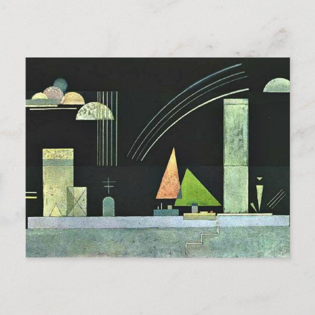 Kandinsky - At Rest Postcard (Front)