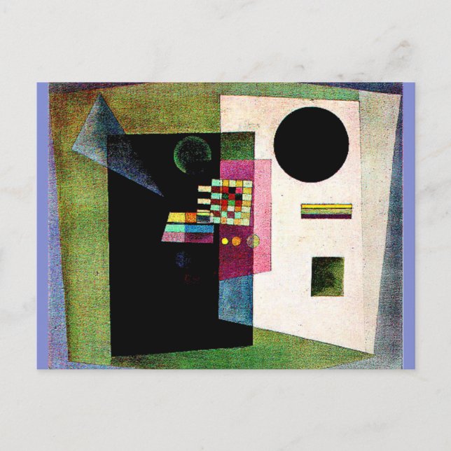 Kandinsky - At Rest Postcard (Front)