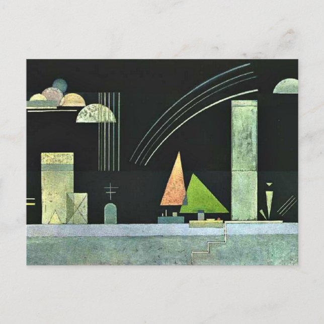 Kandinsky - At Rest Postcard (Front)