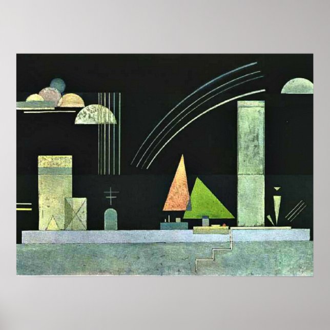 Kandinsky — At Rest Poster (Front)