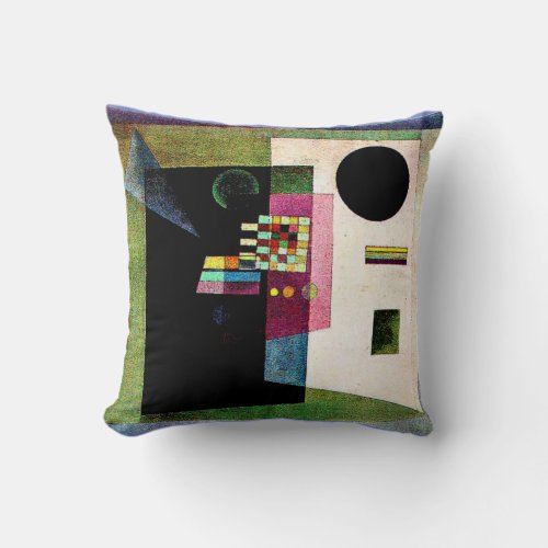 Kandinsky _ At Rest Throw Pillow