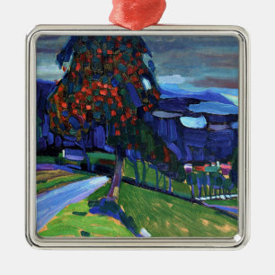 Kandinsky - Autumn in Murnau Metal Ornament