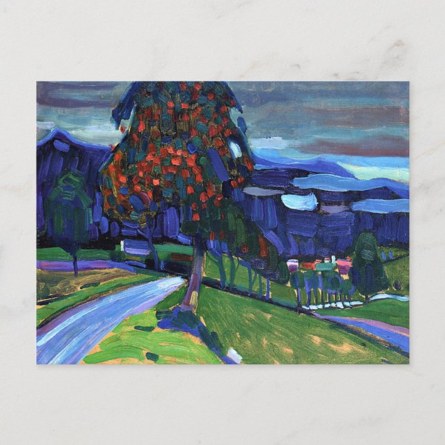 Kandinsky - Autumn in Murnau Postcard (Front)