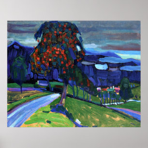 Kandinsky - Autumn in Murnau Poster