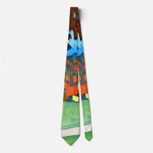 Kandinsky - Autumn Study in Oberau Neck Tie