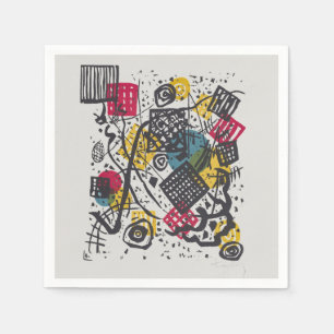 Kandinsky Bauhaus Abstract Geometric Colorful Art Napkins