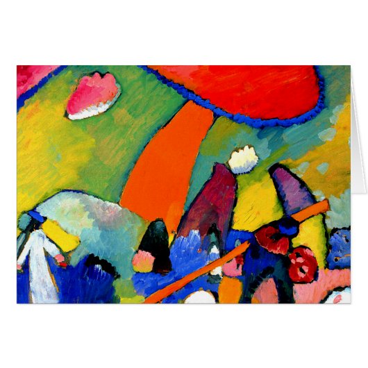 Kandinsky - Beach Scene Cards (Front Horizontal)