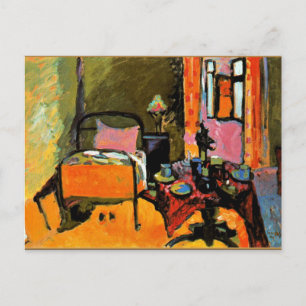 Kandinsky - Bedroom in Aintmillerstrasse Postcard